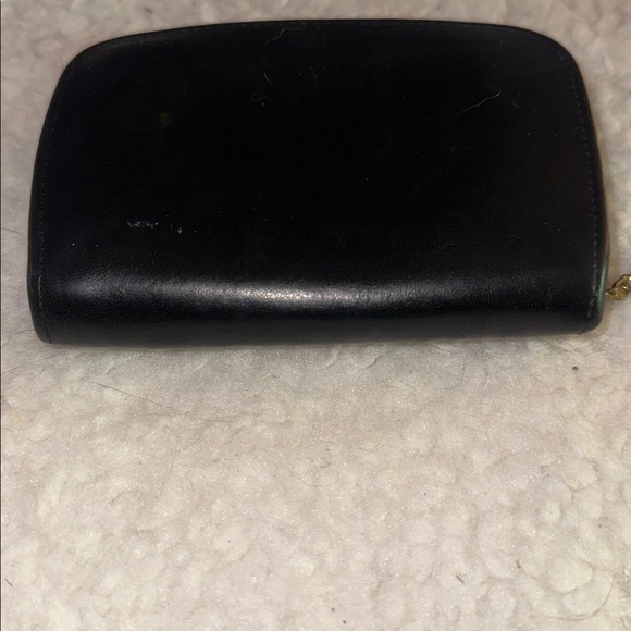 Coach Vintage 90s Zip Around Leather Coin Purse Wallet - Picture 3 of 13